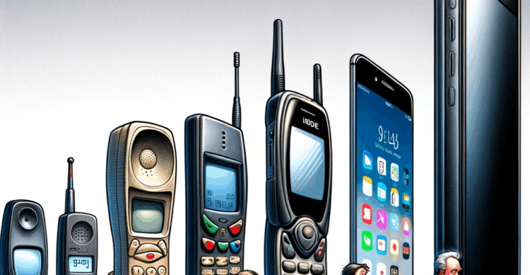 A Viagem Fantástica dos Smartphones: Do Tijolão ao 5G