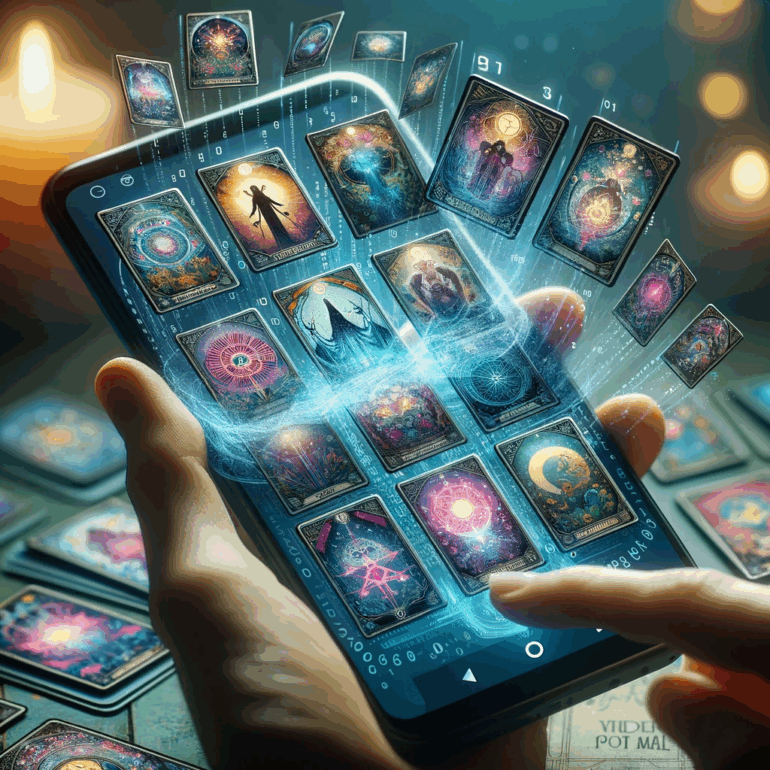 Tarot Digital: Uma Jornada Divertida e Mística