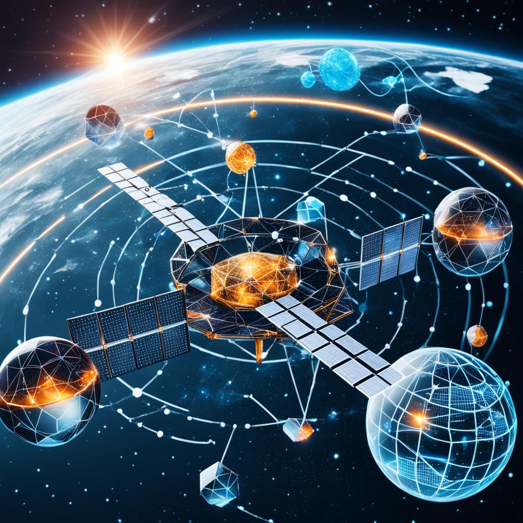 Blockchain no espaço