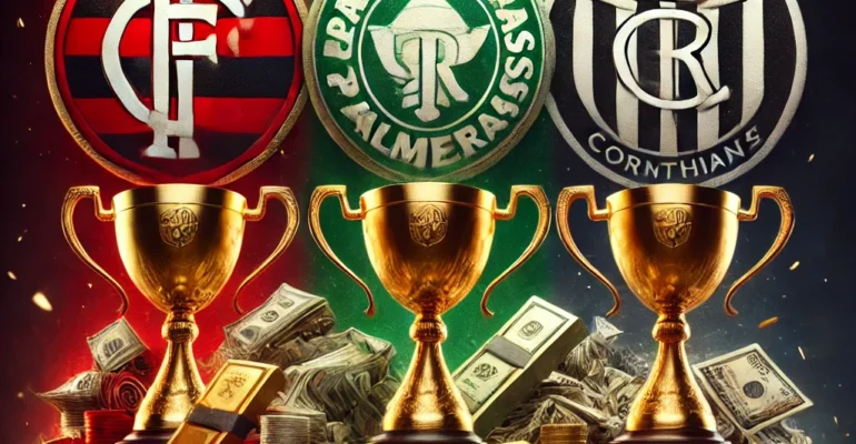 Veja o ranking dos 10 clubes mais valiosos do Brasil