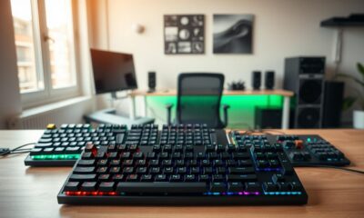 Os melhores teclados mecânicos para quem trabalha muitas horas no computador