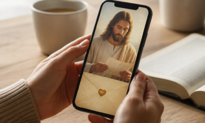App de Cartas de Jesus: Mensagens Inspiradoras