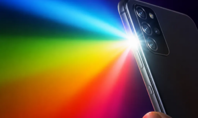 Mudar cores da lanterna do celular
