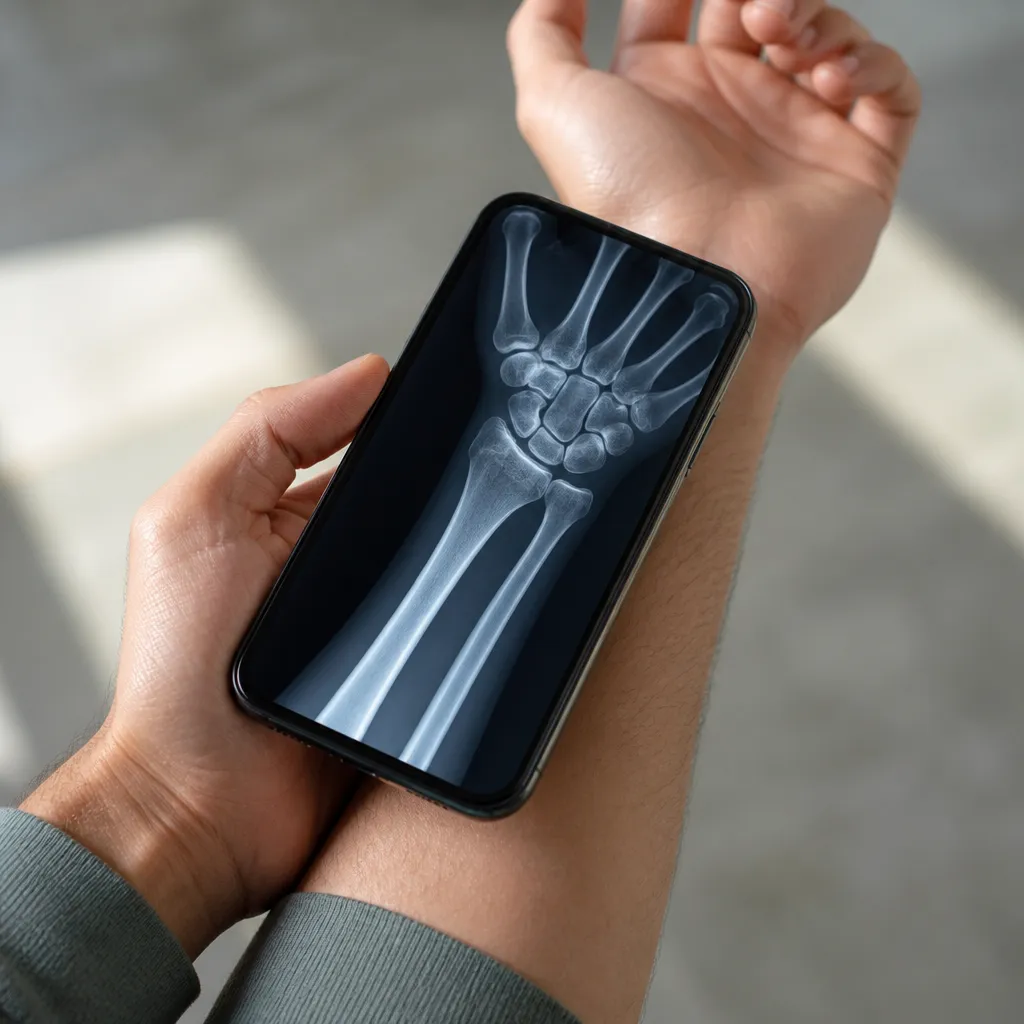 App Raio-X Ósseo para iPhone: Tecnologia de Escaneamento Avançado